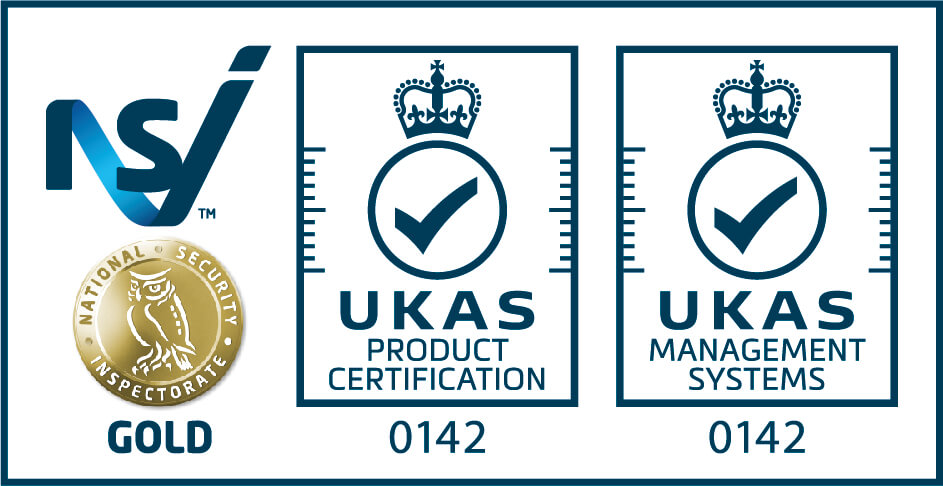 NSI GOLD UKAS certification logo 