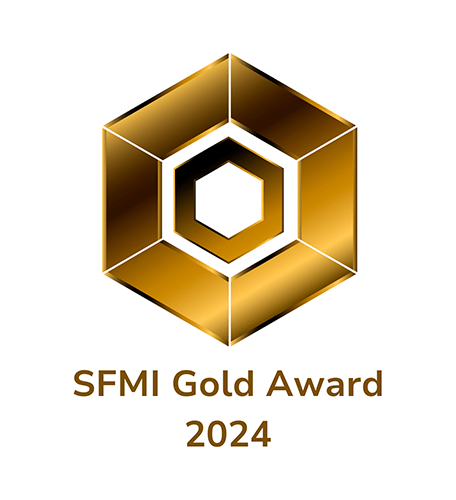 SFMI Logo with Gold Award 2024 announcement