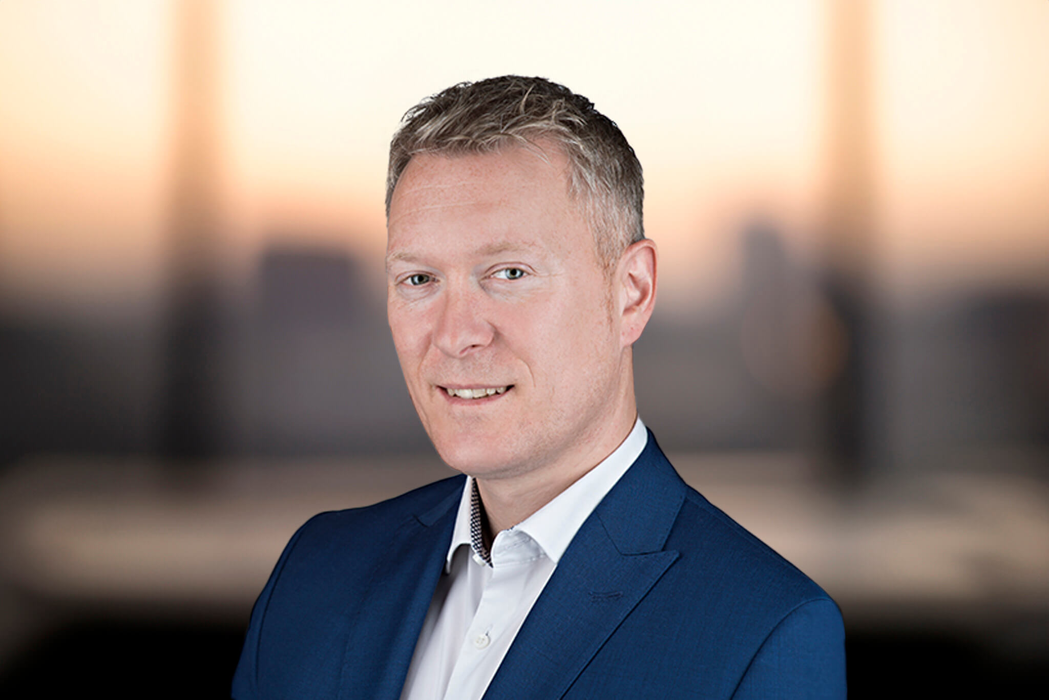 Headshot of Dylan Wickenden, EMCOR UK Chief People Officer