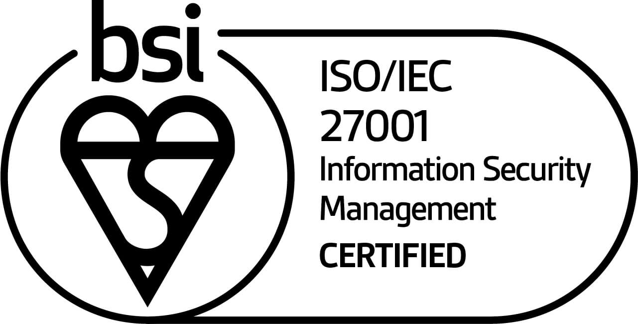 ISO/IEC 27001 information security management logo