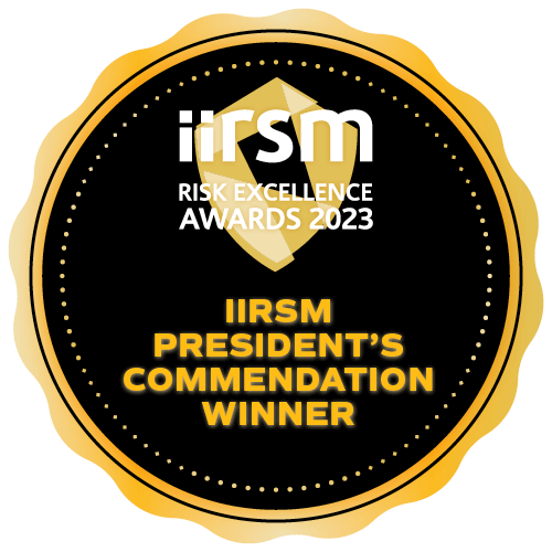 iiRSM presidents commendation winner 2023 logo